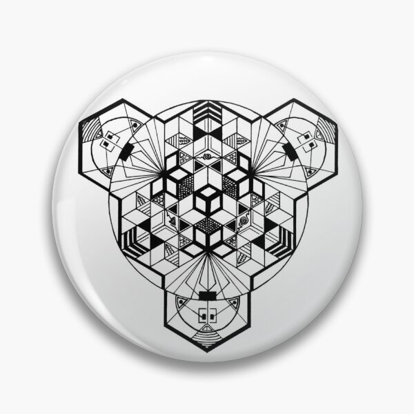 Item preview, Cube Mandala Resized designed and sold by createVisions.