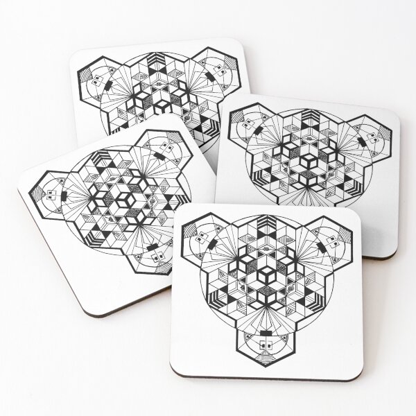 Item preview, Cube Mandala Resized designed and sold by createVisions.