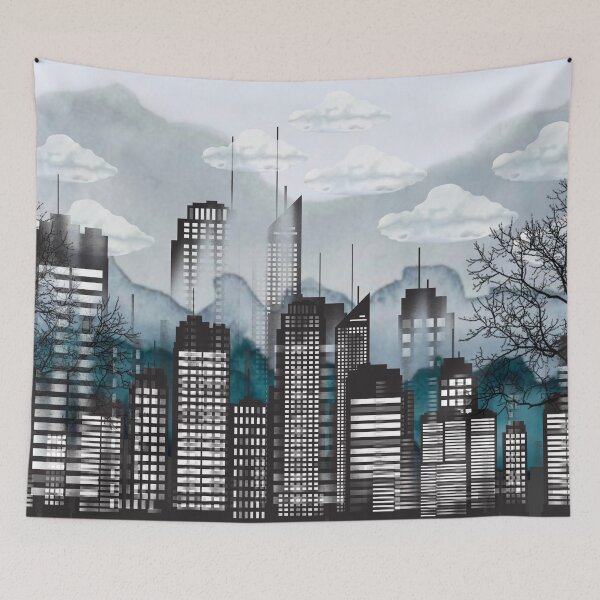 Item preview, Abstract  City Landscape  designed and sold by MarcSabuncu.
