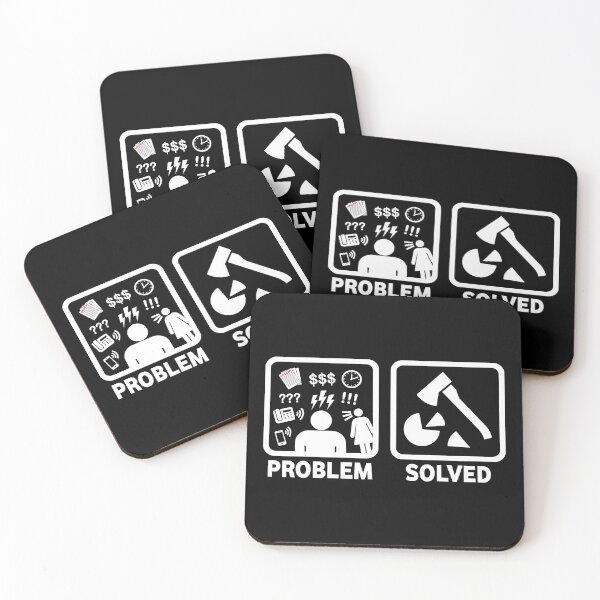Item preview, Wood Chopping Funny Problem Solved Shirt designed and sold by Zackary Bernier.