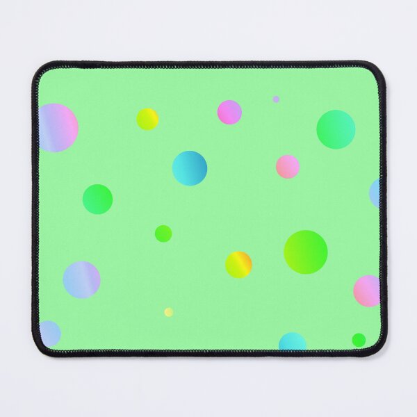 Item preview, Light mint irregular polka dots | seafoam green colorful dots  designed and sold by lausn.