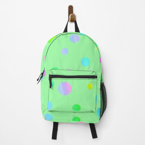 Item preview, Light mint irregular polka dots | seafoam green colorful dots designed and sold by lausn.