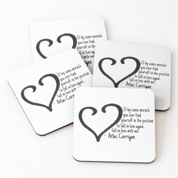 Item preview, Atlas Corrigan Heart + Quote designed and sold by Abbygbrown3.