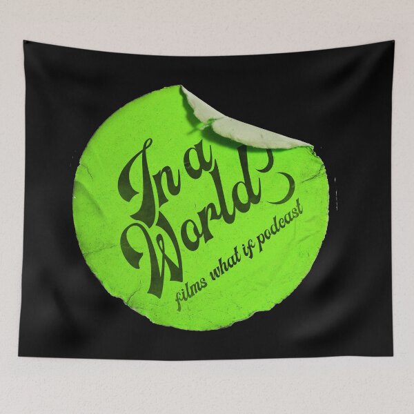 Item preview, In A World! Podcast Merch designed and sold by WatsonCreations.