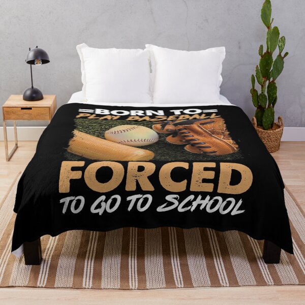 Item preview, Born To Play Baseball Forced To Go To School designed and sold by MichelSorour.