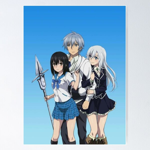 Japanese Harem Anime Strike The Blood Poster Wall Art Poster