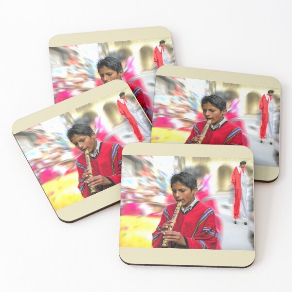 Item preview, Ecuadorian street musician designed and sold by indiafrankk.