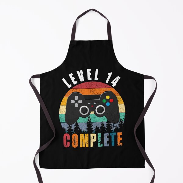Item preview, Level 14 Complete Retro Vintage 14th Birthday Gift For Gamer designed and sold by PansyBoyd.