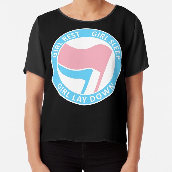 Tired trans gf Chiffon Top