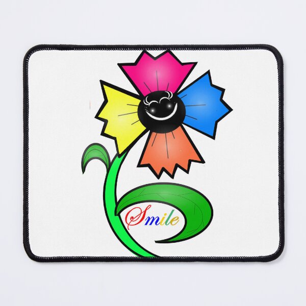 Item preview, Smiling flower designed and sold by Shirley cute art .