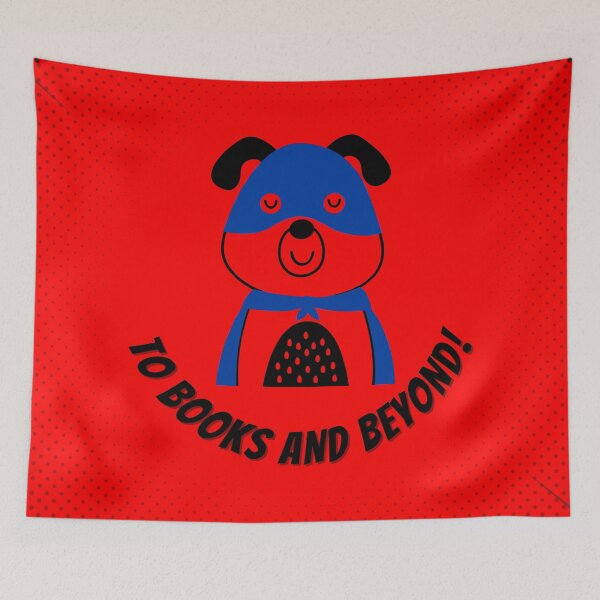 Item preview, To Books and Beyond Dog Superhero designed and sold by tmdaliggr.