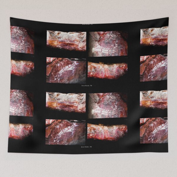 Item preview, Ancient Rock Art - Fish - Kakadu N P designed and sold by Lexa Harpell.