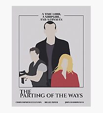The Parting of the Ways retro print Photographic Print