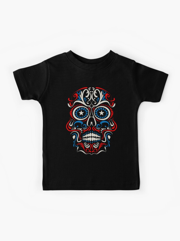 White Mexican Skull T-Shirt