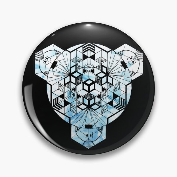 Item preview, Icy Cube Mandala Resized designed and sold by createVisions.