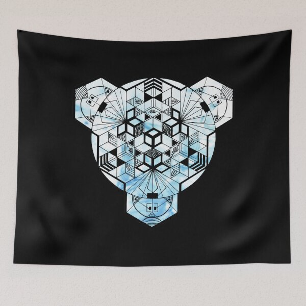 Item preview, Icy Cube Mandala Resized designed and sold by createVisions.