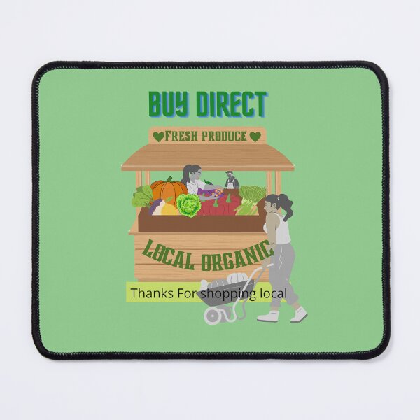 Item preview, #Thanks For Shopping Local & Organic xx designed and sold by MotherSista.