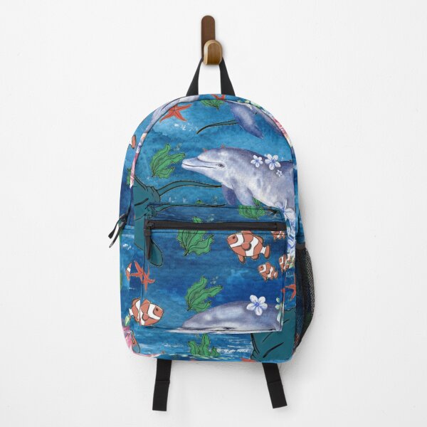 Item preview, Mother and Baby Dolphin designed and sold by Poetic Patterns Studio.