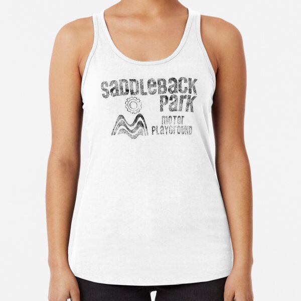 Item preview, Saddleback Park Motor Playground No Border Faded Logo (Black) designed and sold by racerspitstop.