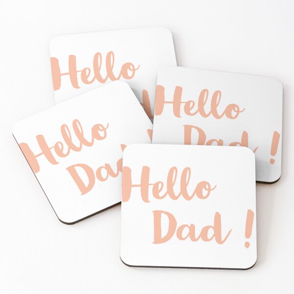 Item preview, Classic Hello Dad Text Design Father Love designed and sold by RiyonArts.