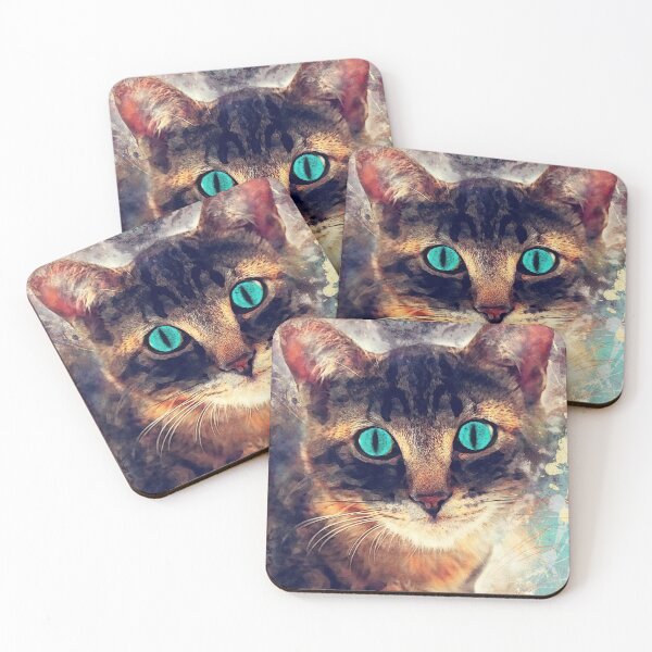Artikelvorschau, Katzenkunst 3 #cat entworfen und verkauft von JBJart.