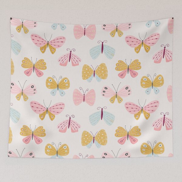 Item preview, Butterflies on Off-White designed and sold by Heather Rosas.