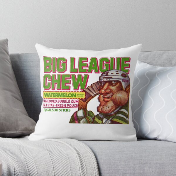 Big League Chew Throw Pillow for Sale by Retro Active