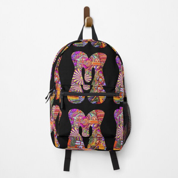 Item preview, Psychedelic Monogram Initial Letter M designed and sold by Lartheviking.