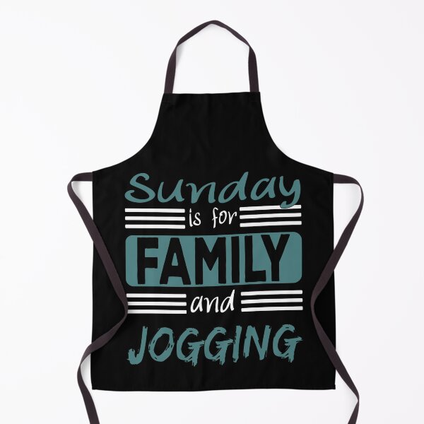 Item preview, Sunday Is For Family And Jogging Saying designed and sold by Merchandiser099.