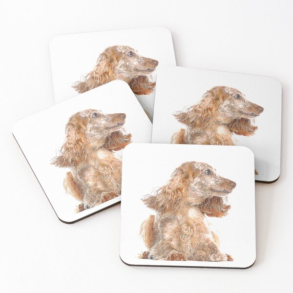 Item preview, Very Smart Good Looker, English Cocker Spaniel Dog - Custom Pet Portrait Art Studio designed and sold by Custom Pet Portrait Art Studio.