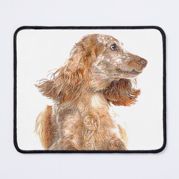 Item preview, Very Smart Good Looker, English Cocker Spaniel Dog - Custom Pet Portrait Art Studio designed and sold by Custom Pet Portrait Art Studio.