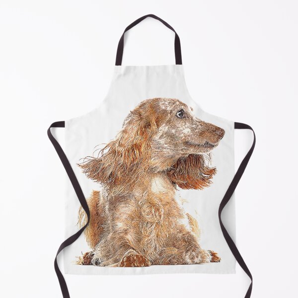 Item preview, Very Smart Good Looker, English Cocker Spaniel Dog - Custom Pet Portrait Art Studio designed and sold by Custom Pet Portrait Art Studio.