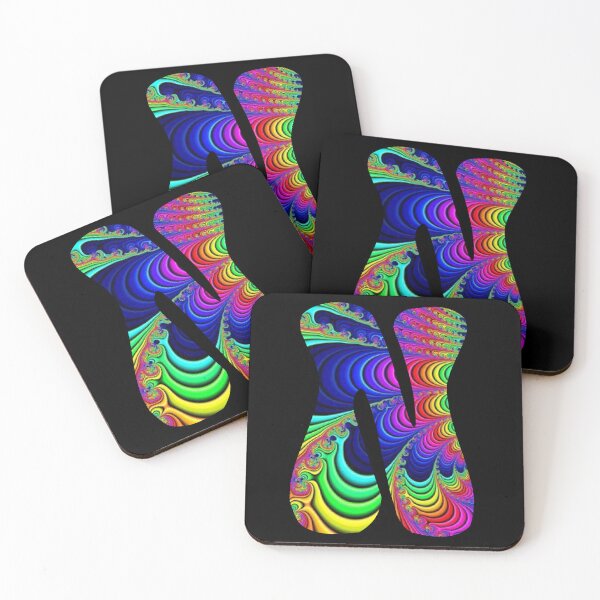 Item preview, Psychedelic Monogram Initial Letter N designed and sold by Lartheviking.