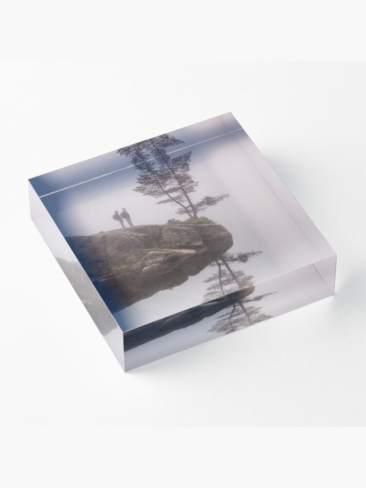 Alternate view of Norwegian reflection Acrylic Block