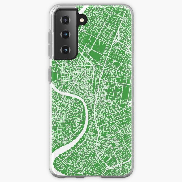 Bangkok Map Samsung Galaxy Soft Case