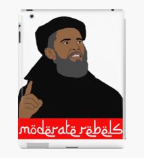 Obama ''moderate rebels'' shirt iPad Case/Skin