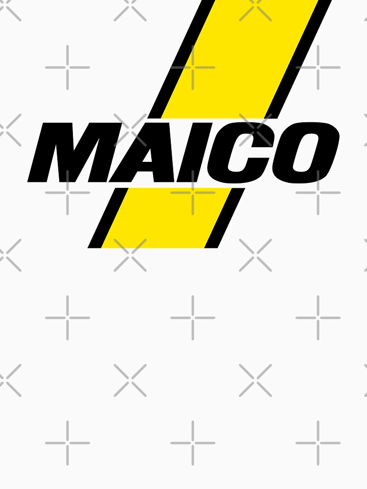 MAICO Tank Graphic w Yellow Stripe by racerspitstop