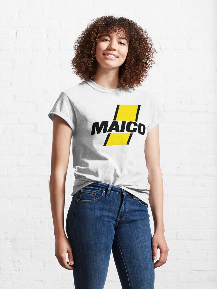 Alternate view of MAICO Tank Graphic w Yellow Stripe Classic T-Shirt