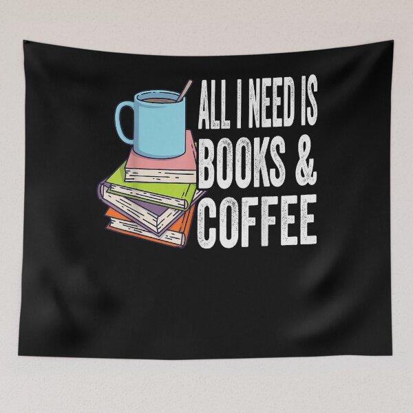 Item preview, All I Need Is Books And Coffee Lover Bookreading Book Lover T-Shirt designed and sold by ASHLHILLAERT.