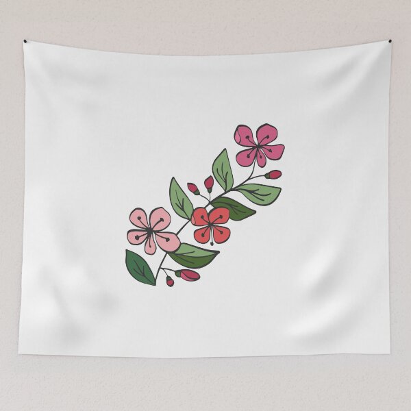 Item preview, pink flower vine  designed and sold by Art Shadow.