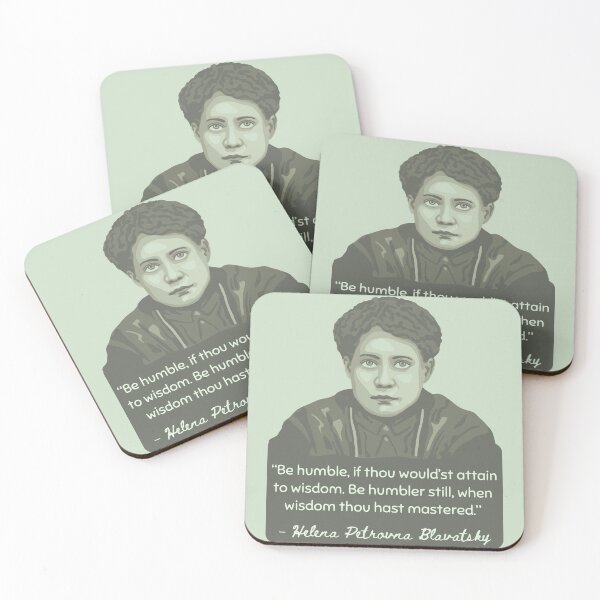 Item preview, H. P. Blavatsky Portrait and Quote designed and sold by Unhinged Heather.