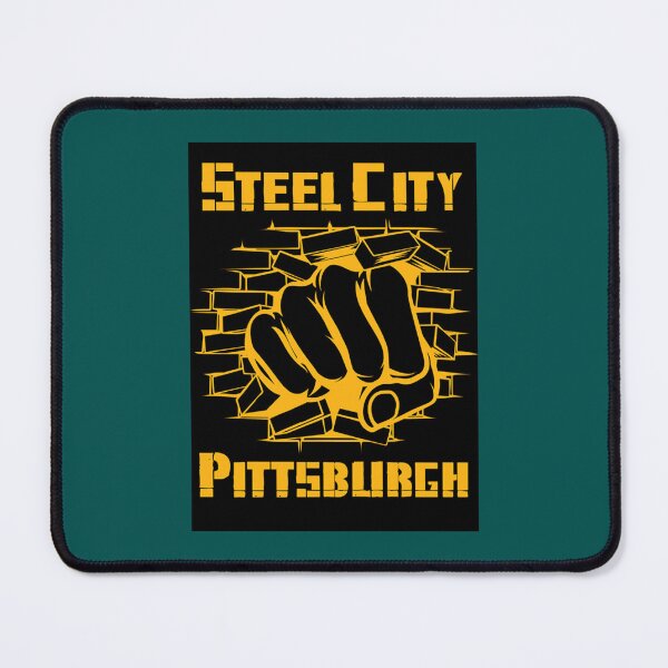 Item preview, Pittsburgh City of iron - Black and gold design for proud citizens designed and sold by ABBTeezz.