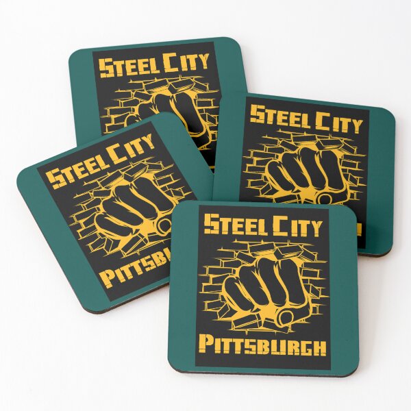 Item preview, Pittsburgh City of iron - Black and gold design for proud citizens   designed and sold by ABBTeezz.