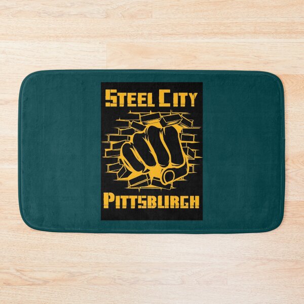 Item preview, Pittsburgh City of iron - Black and gold design for proud citizens   designed and sold by ABBTeezz.