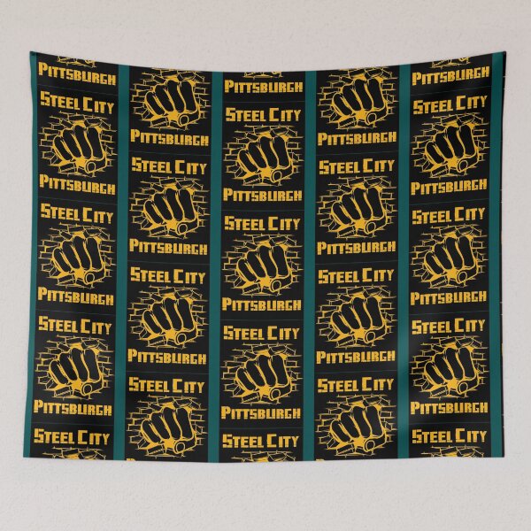 Item preview, Pittsburgh City of iron - Black and gold design for proud citizens   designed and sold by ABBTeezz.