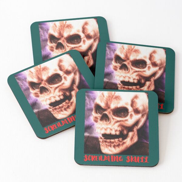 Item preview, screaming skull amazing design very fierceful     designed and sold by ABBTeezz.