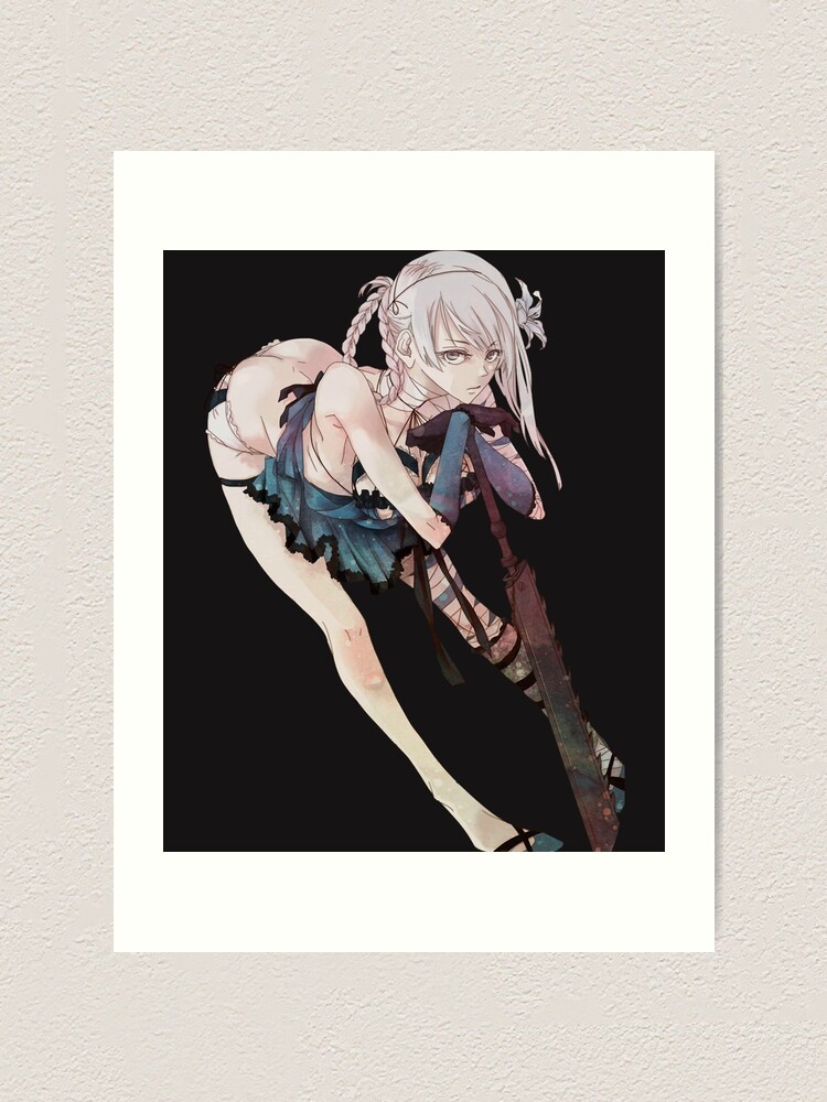 Sexy Kaine Sexy Hentai Anime Nier Replicant Remaster 2021 Sticker Art Print For Sale By 1867
