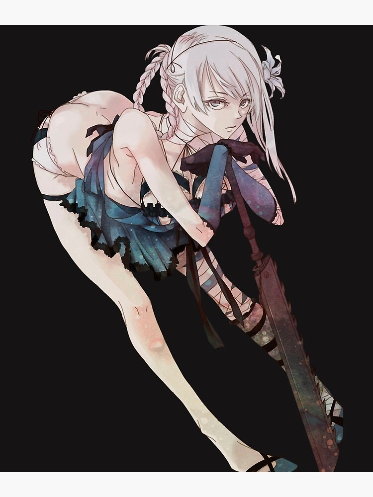Sexy Kaine Sexy Hentai Anime Nier Replicant Remaster 2021 Sticker Art Print For Sale By 9554