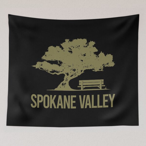 Item preview, Bench And Tree Spokane Valley designed and sold by nguyentanshop.