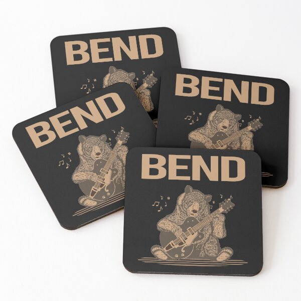 Aperçu de l'œuvre Ours avec guitare Bend créée et vendue par hurseslossb.